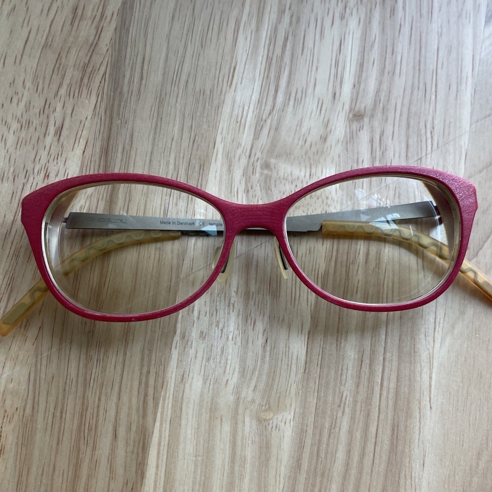 MONOQOOL CA48 70S Red frames only eyeglasses‎ Glasses